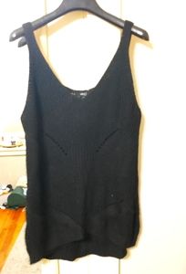 Very J Sleeveless Tunic Sweater